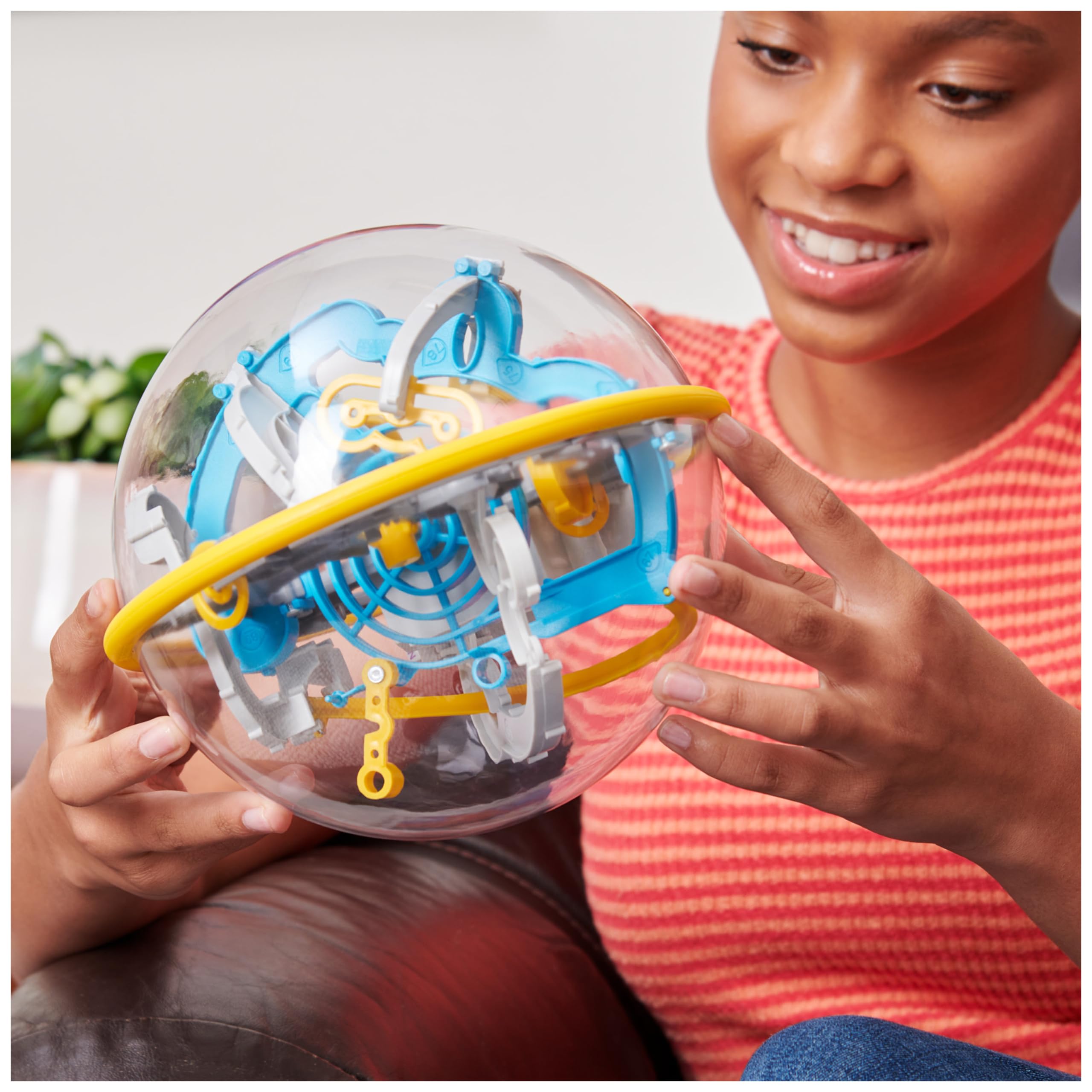 Spin Master Games - Perplexus Beast 3D-Kugellabyrinth mit 100 Hindernissen, Geduldsspiel für Kinder ab 9 Jahren und Erwachsene