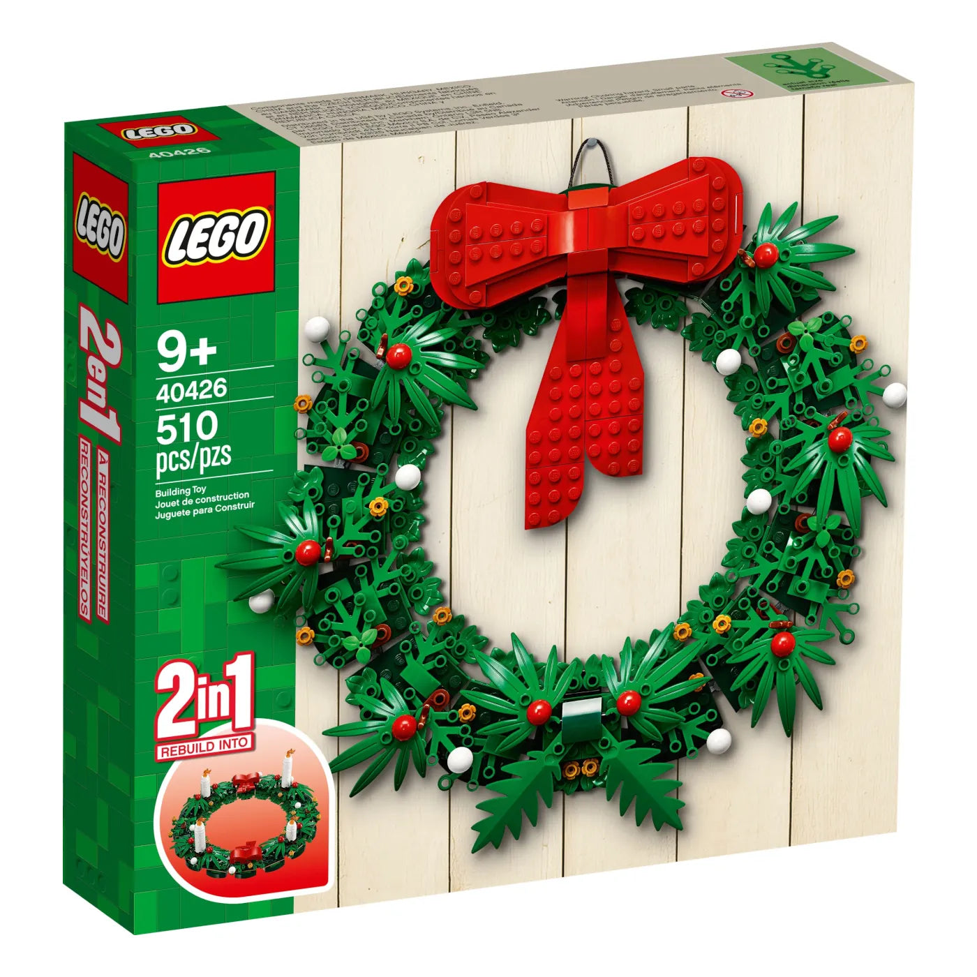 LEGO® 40426 Adventskranz 2in1