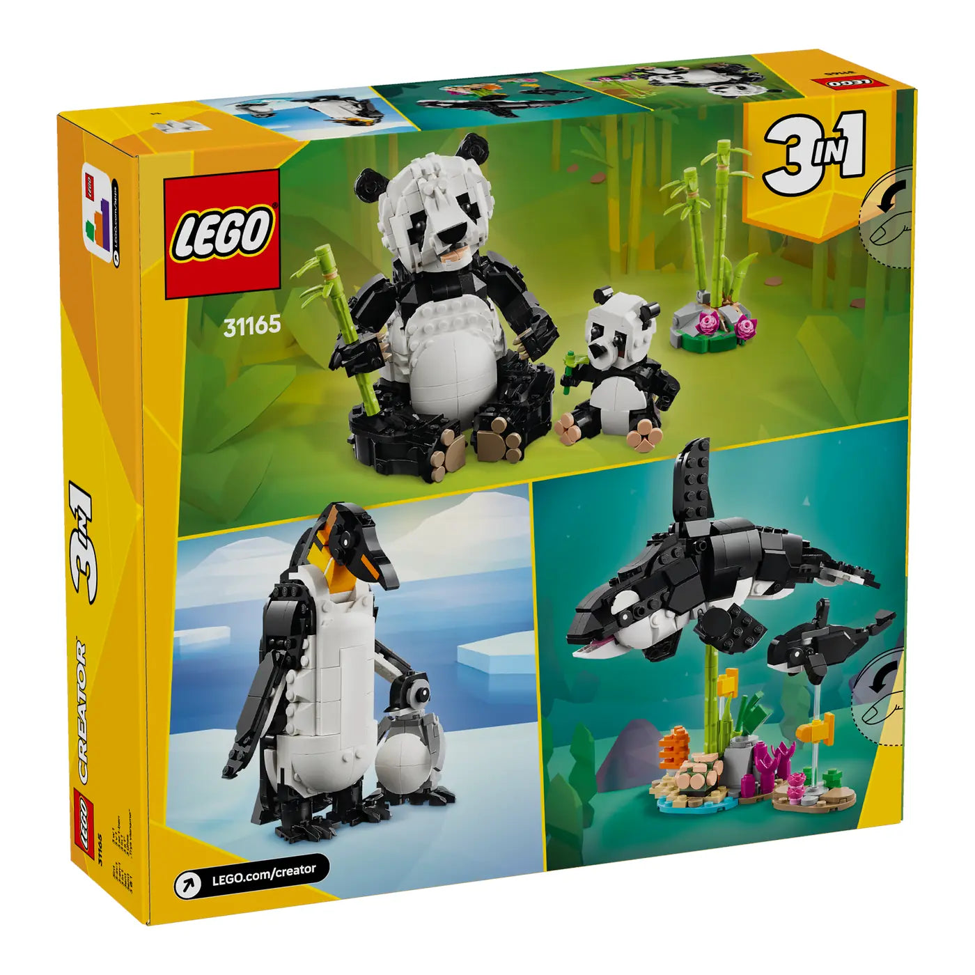 LEGO® Creator 31165 Wilde Tiere: Pandafamilie