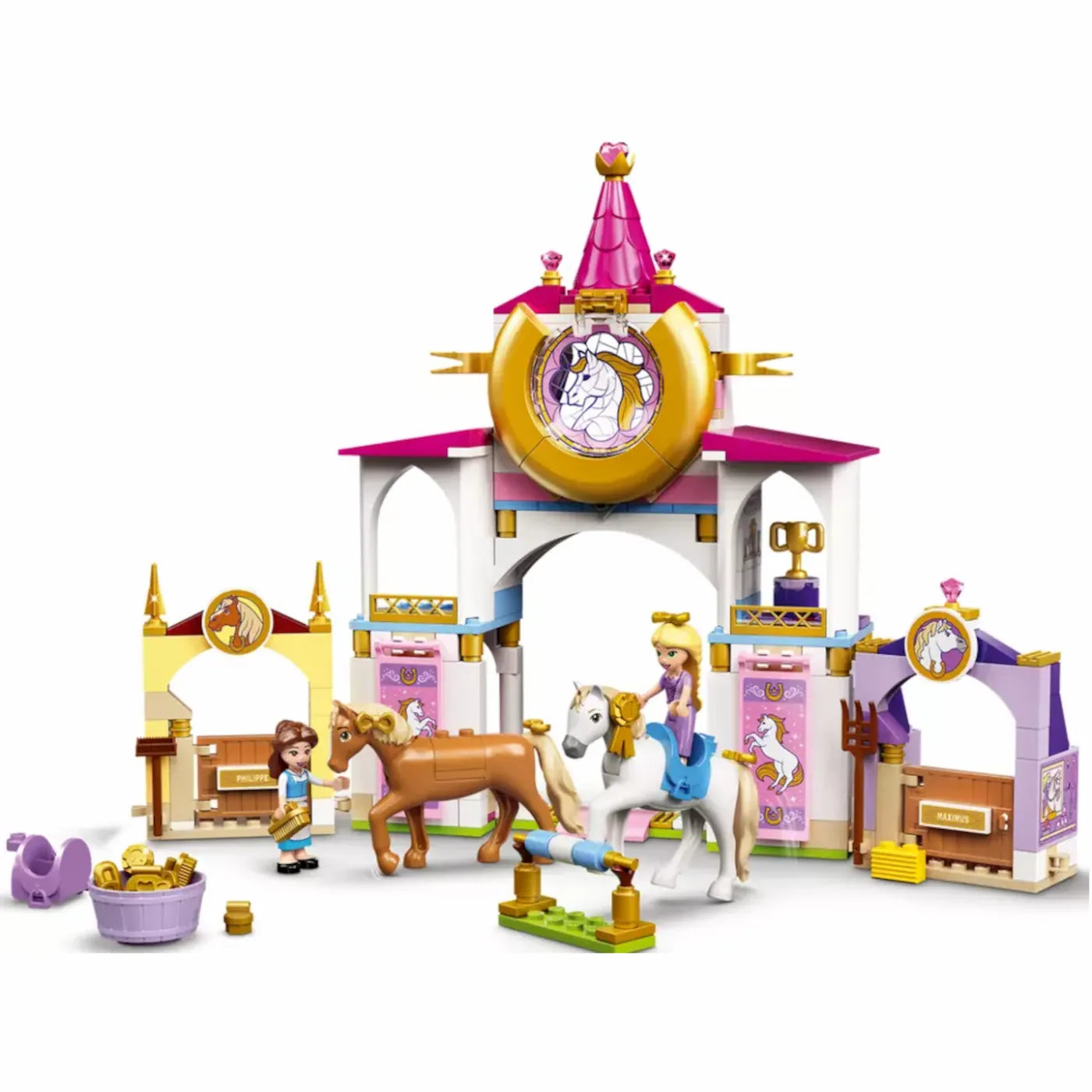 LEGO® Disney 43195 Belles und Rapunzels königliche Ställe