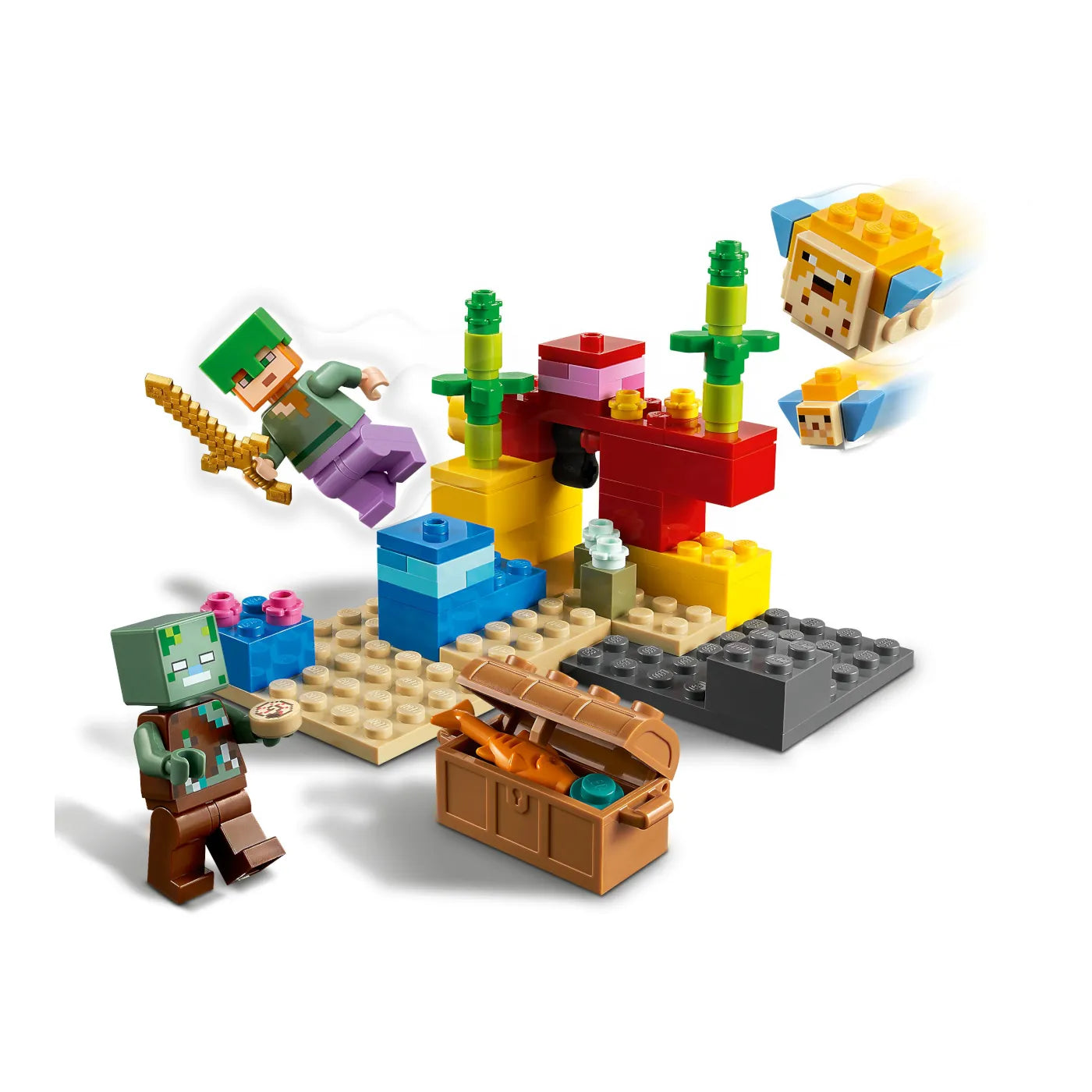 LEGO® Minecraft™ 21164 Das Korallenriff