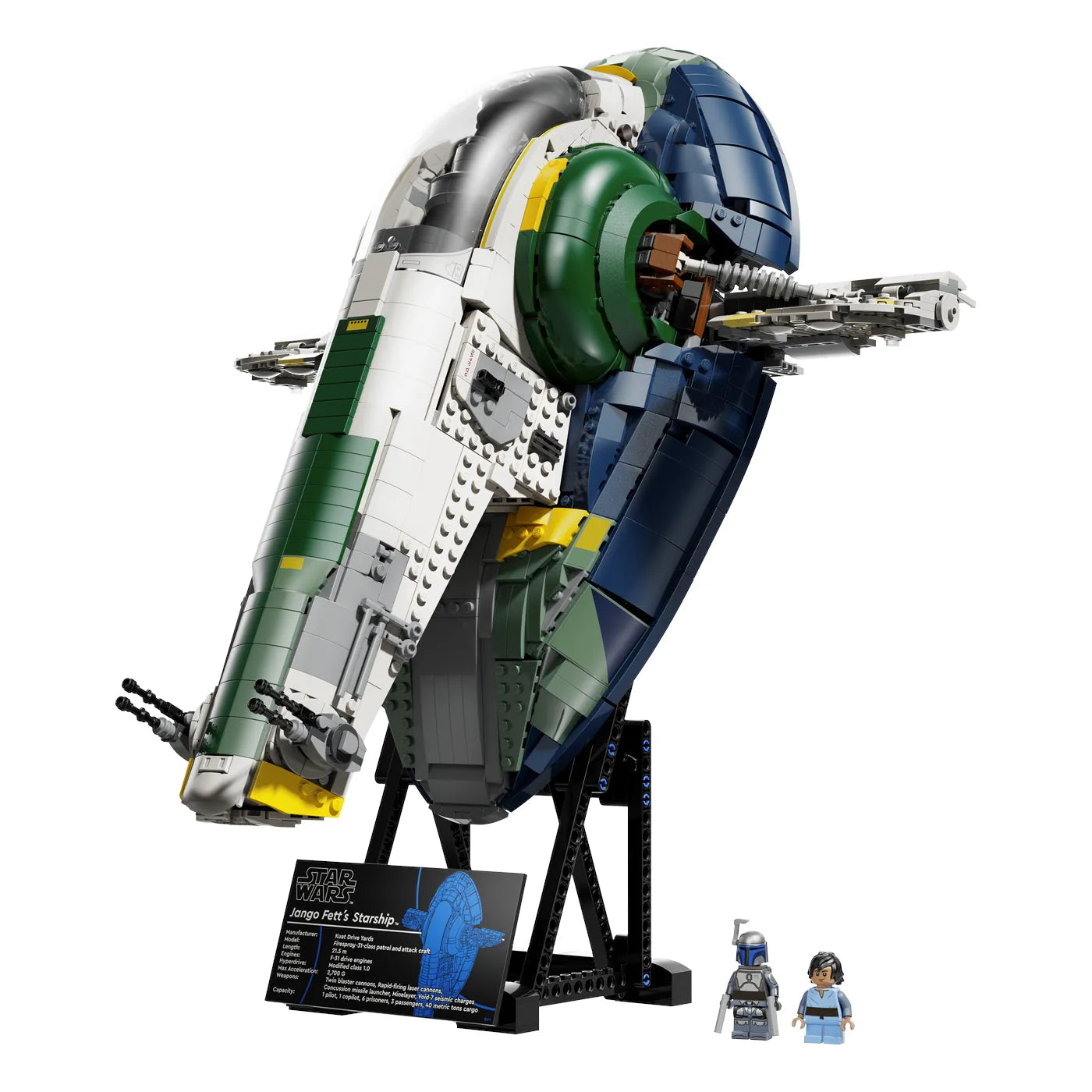 LEGO® Star Wars™ 75409 Jango Fetts Sternenschiff der Firespray-Klasse