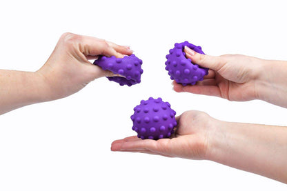 FANCY Baby Sensorik Balls - Babyspielzeug ab 0 3 6 8 Monate, Greifball für Babys, Multi Texturierte Motorikspielzeug, Massagebälle, Mehrere Größen Spielzeug, Baby Ball (Taktiliki) (L)