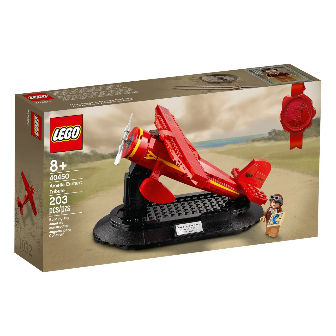 LEGO® 40450 Hommage on Amelia Earhart