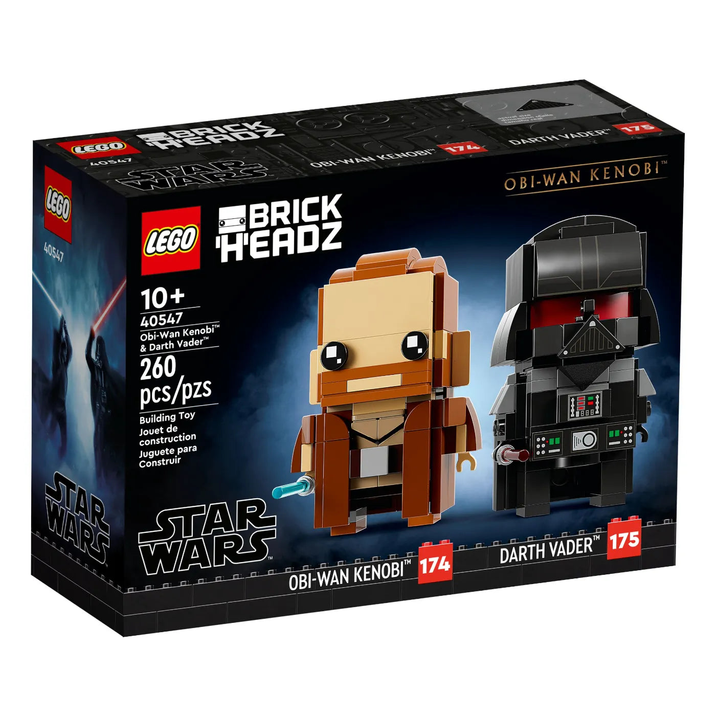 LEGO® BrickHeadz 40547 Obi-Wan Kenobi™ &amp; Darth Vader™