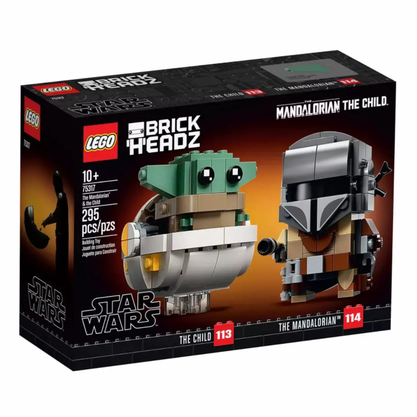 LEGO® BrickHeadz™ 75317 Der Mandalorianer™ und das Kind