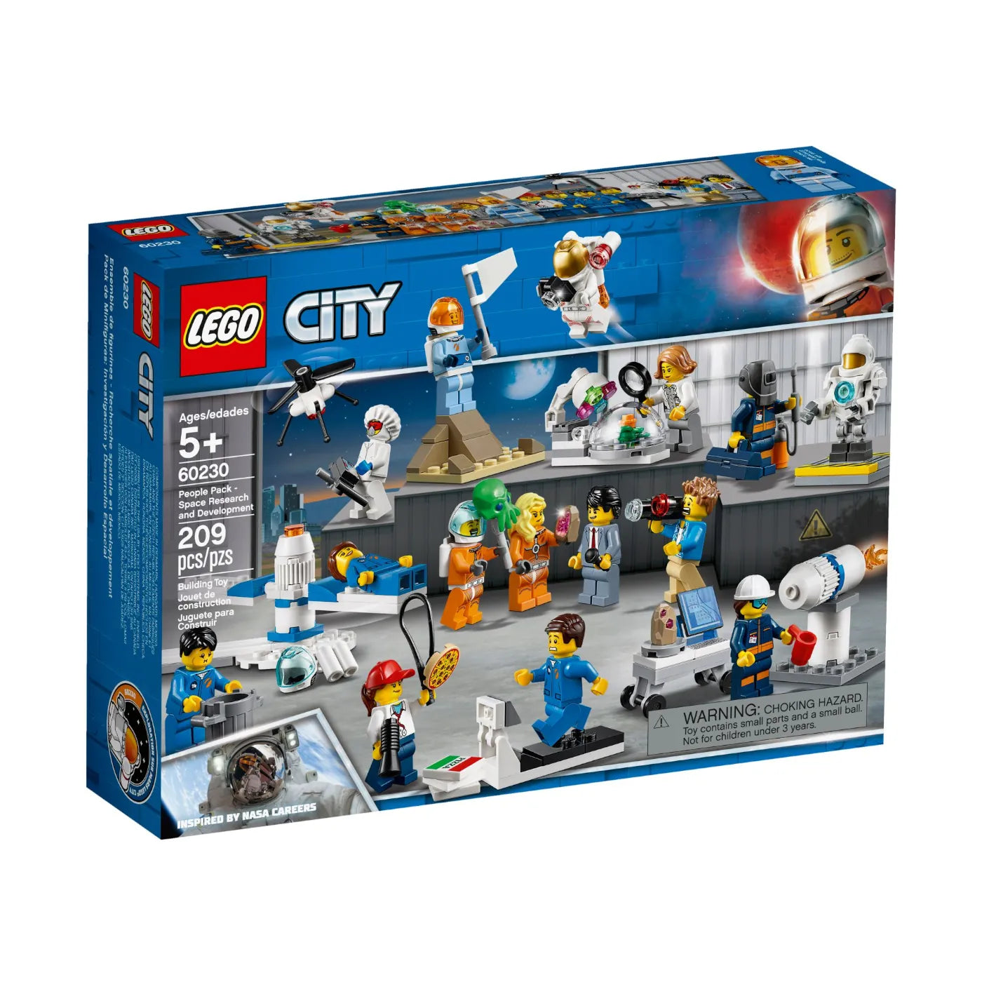 LEGO® City 60230 Stadtbewohner – Weltraumforschung &amp; -entwicklung