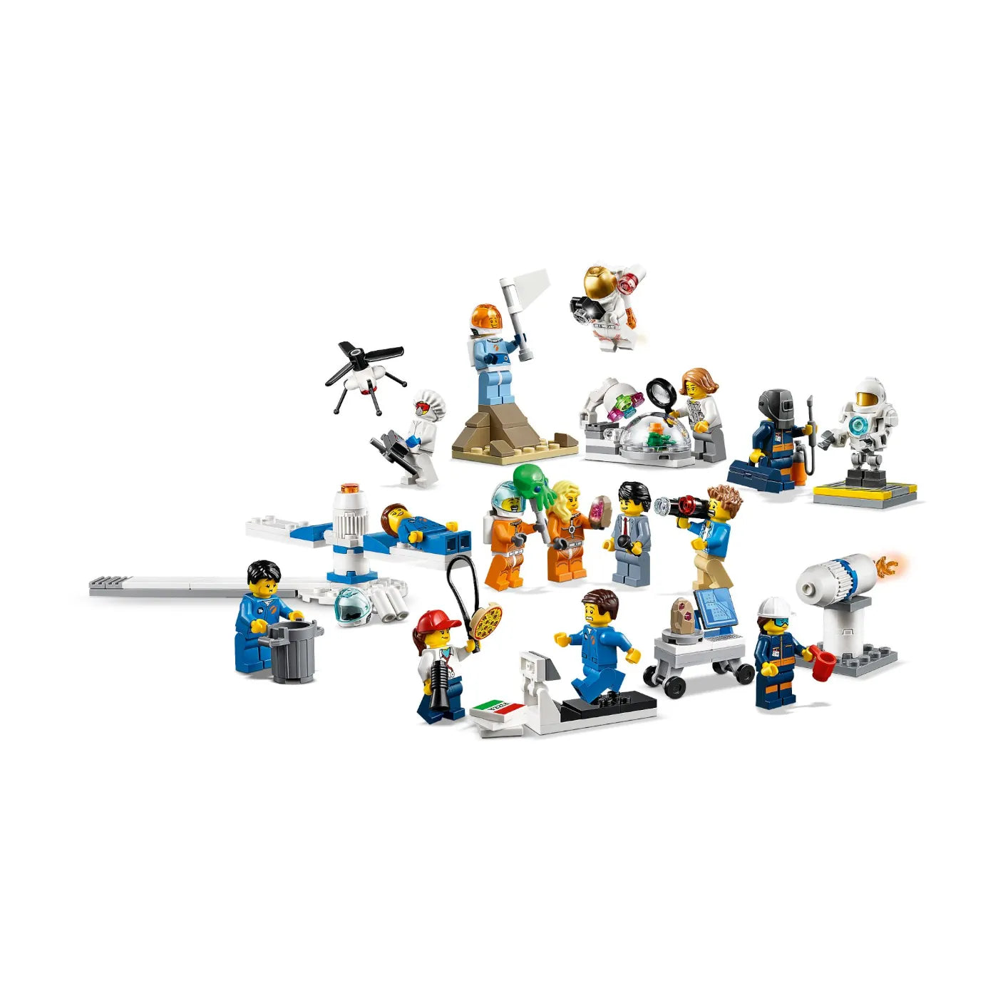 LEGO® City 60230 Stadtbewohner – Weltraumforschung &amp; -entwicklung