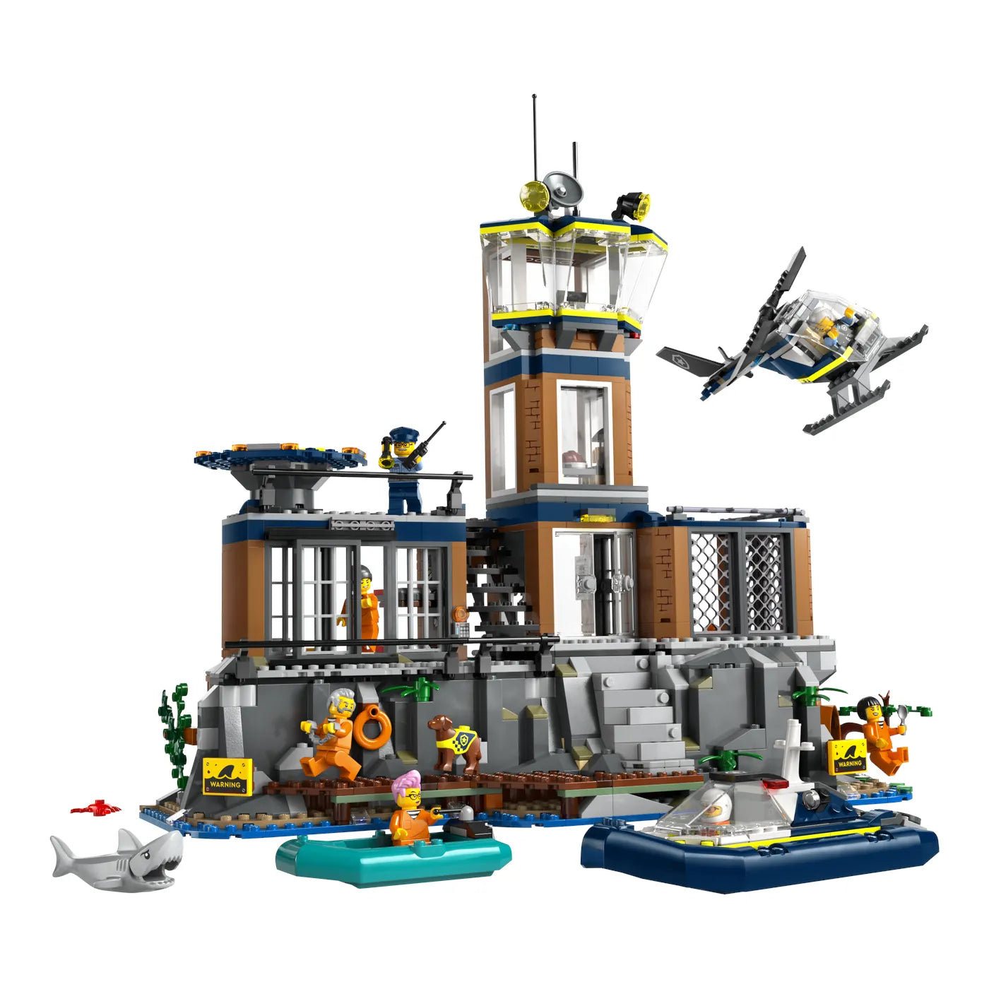 LEGO® City 60419 Polizeistation auf der Gefängnisinsel