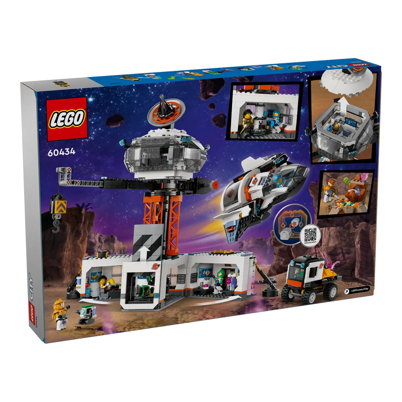 LEGO® City 60434 Raumbasis mit Startrampe