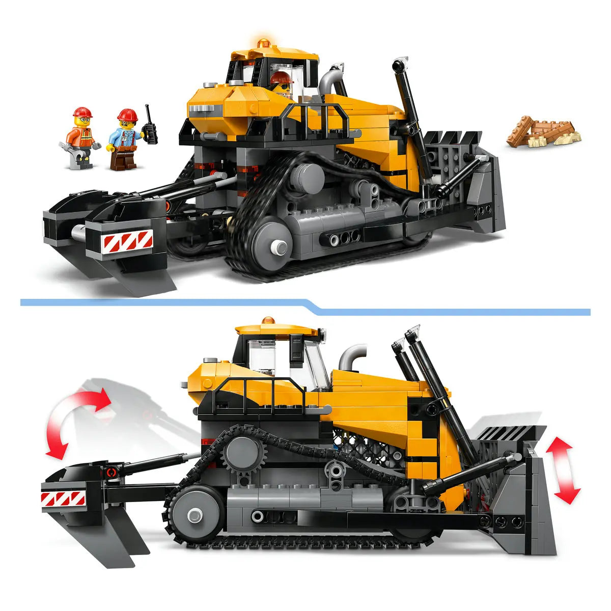 LEGO® City 60466 Gelber Bulldozer