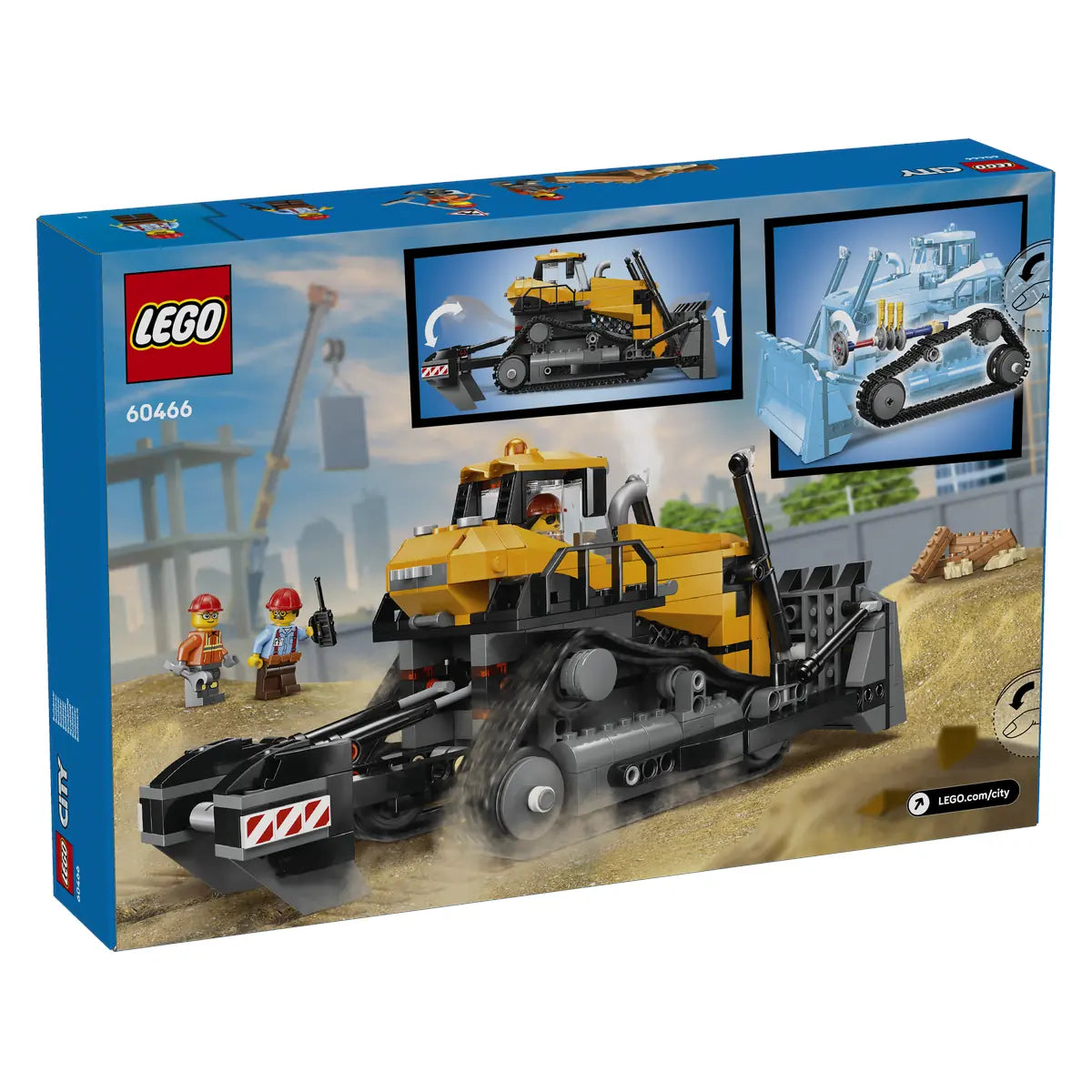 LEGO® City 60466 Gelber Bulldozer