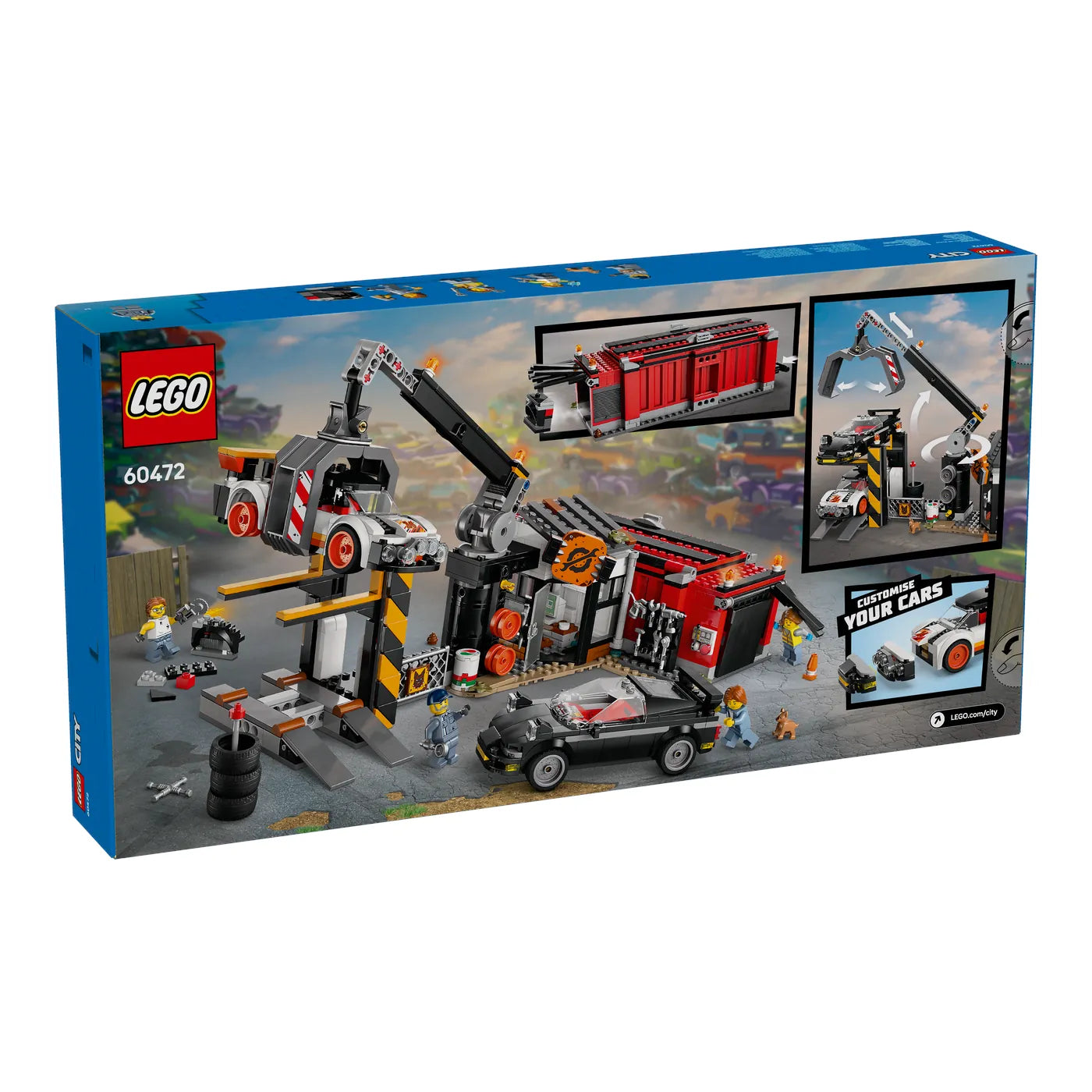 LEGO® City 60472 Schrottplatz mit Autos