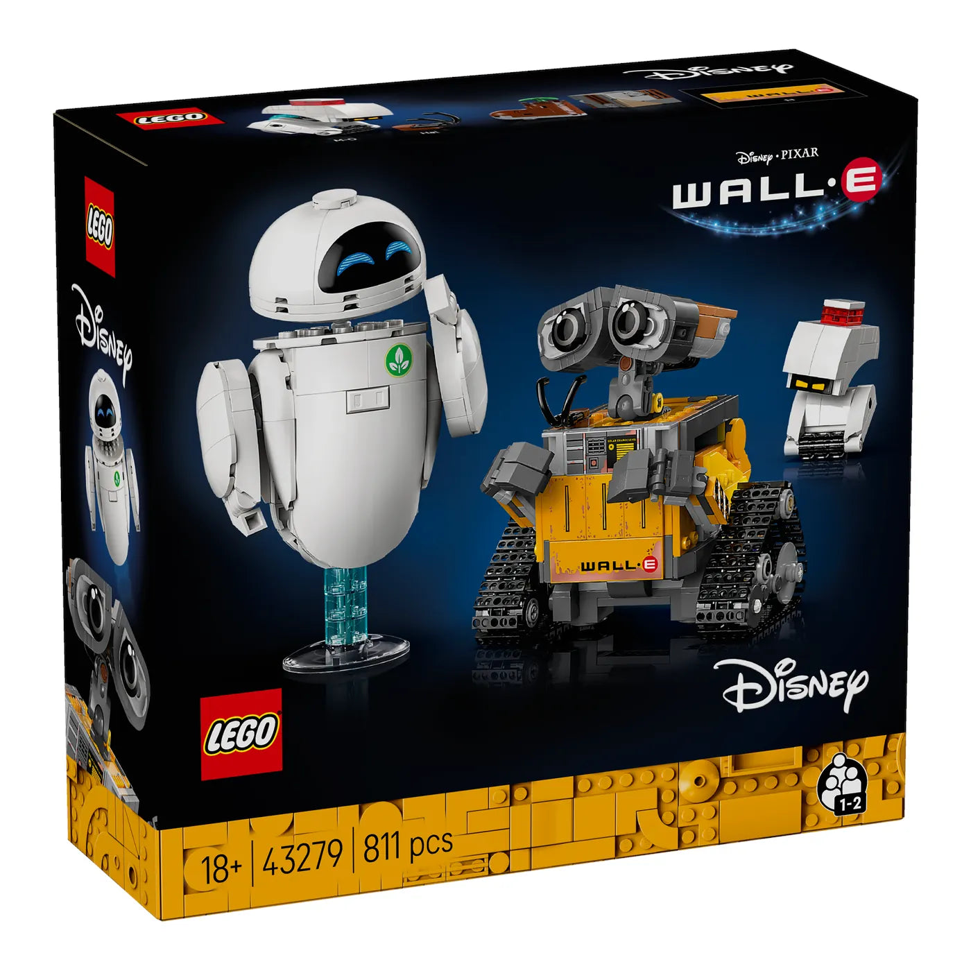 LEGO® ǀ Disney and Pixar 43279 WALL-E und EVE