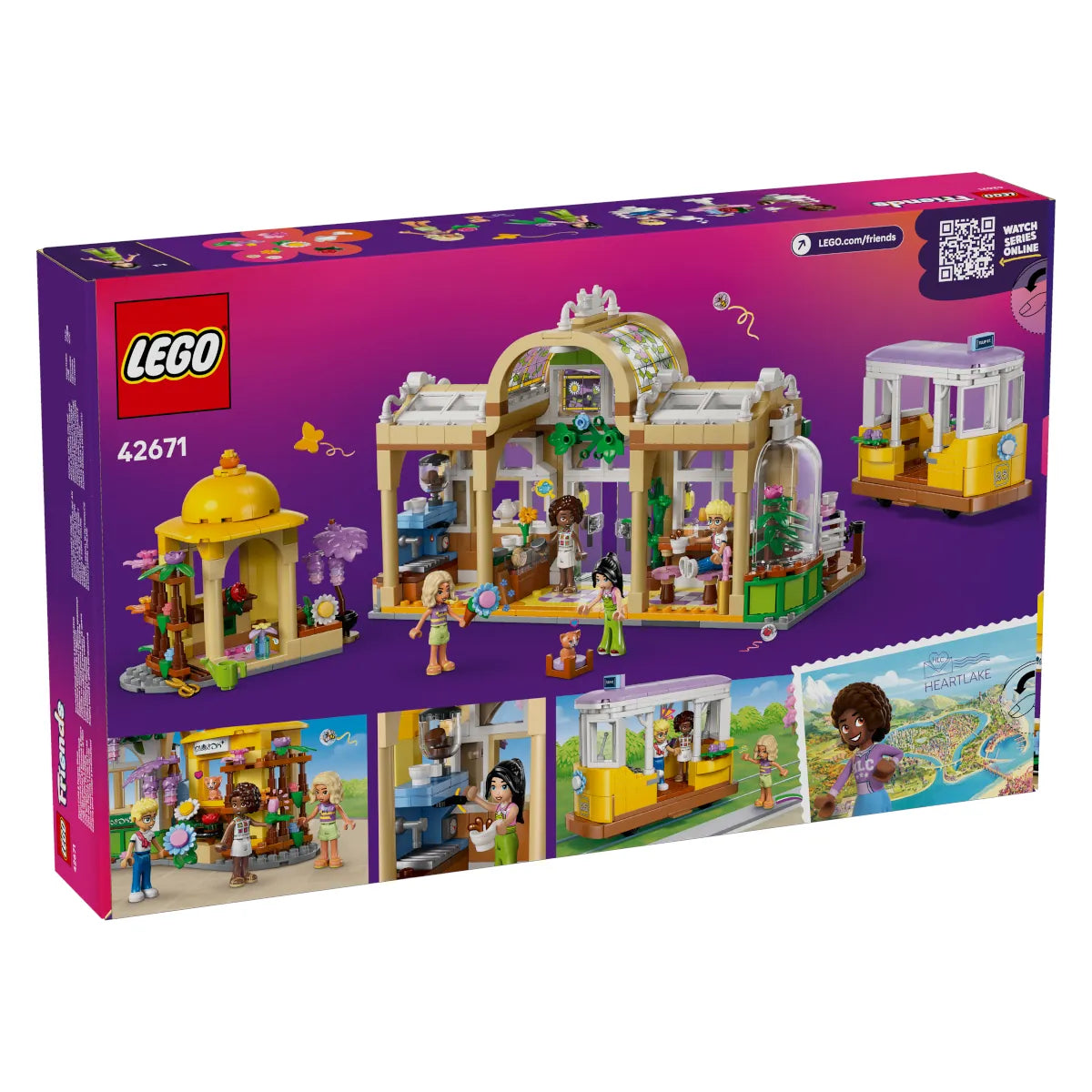 LEGO® Friends 42671 Plant Café &amp; Flower Shop