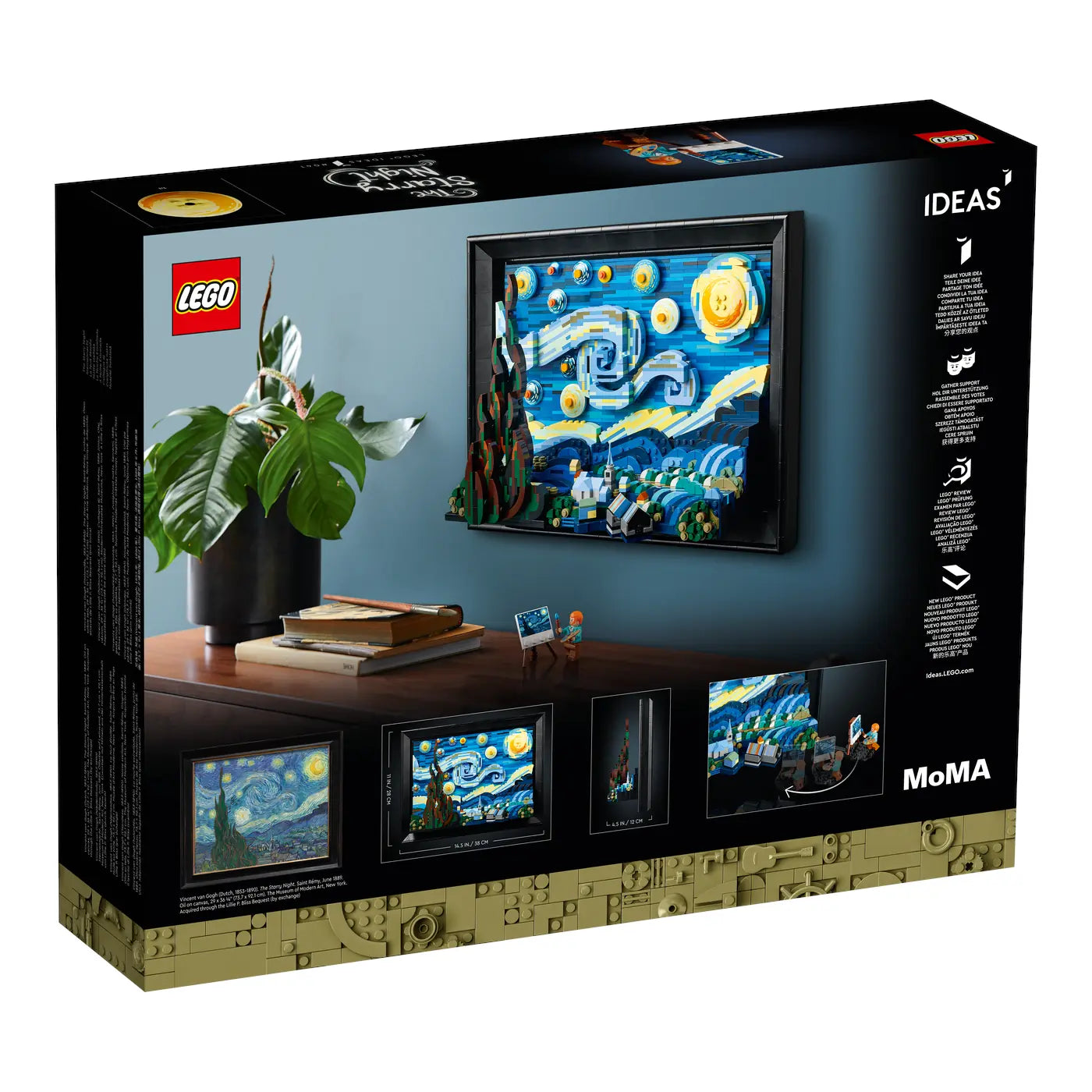 LEGO® Ideas 21333 Vincent van Gogh – Sternennacht