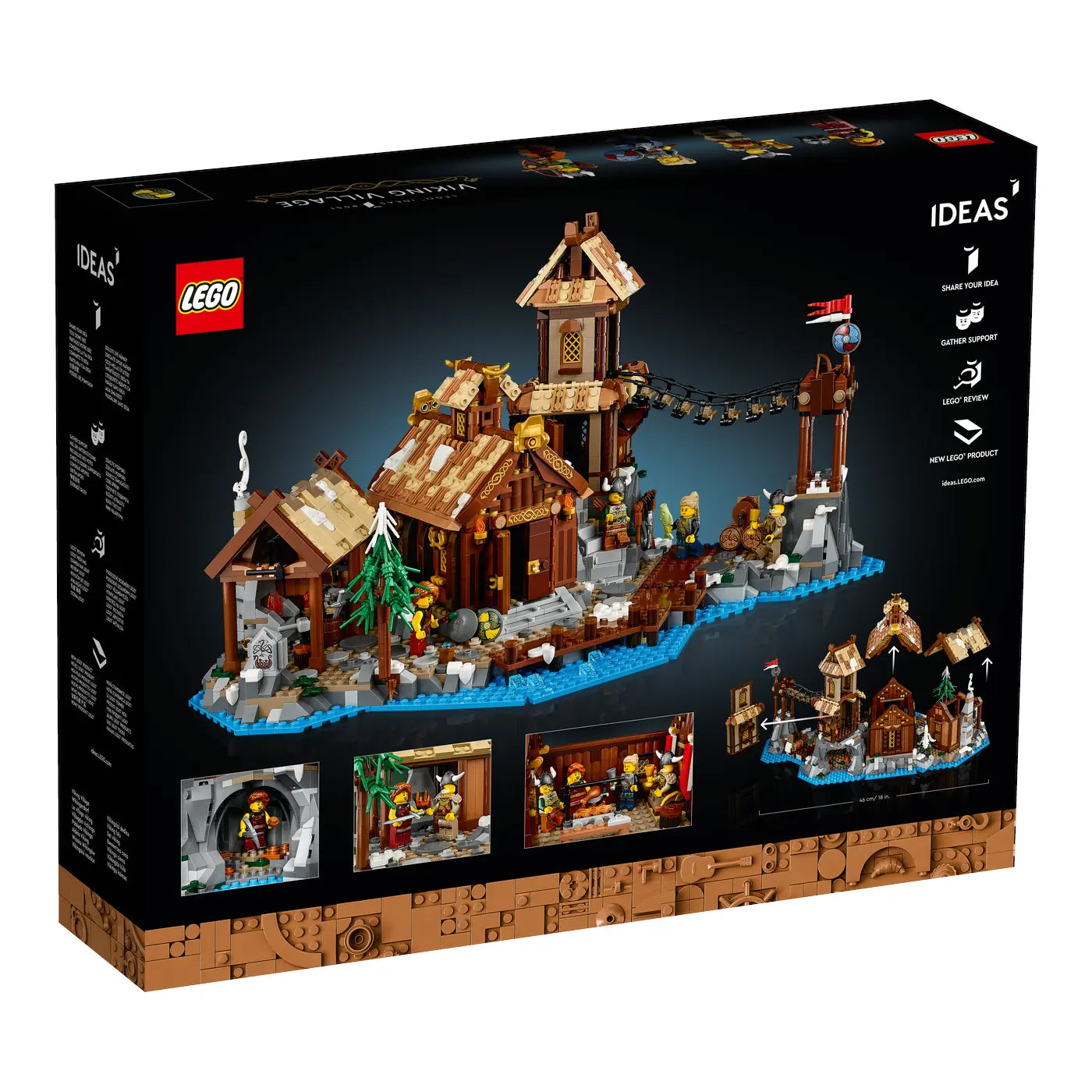 LEGO® Ideas 21343 Wikingerdorf