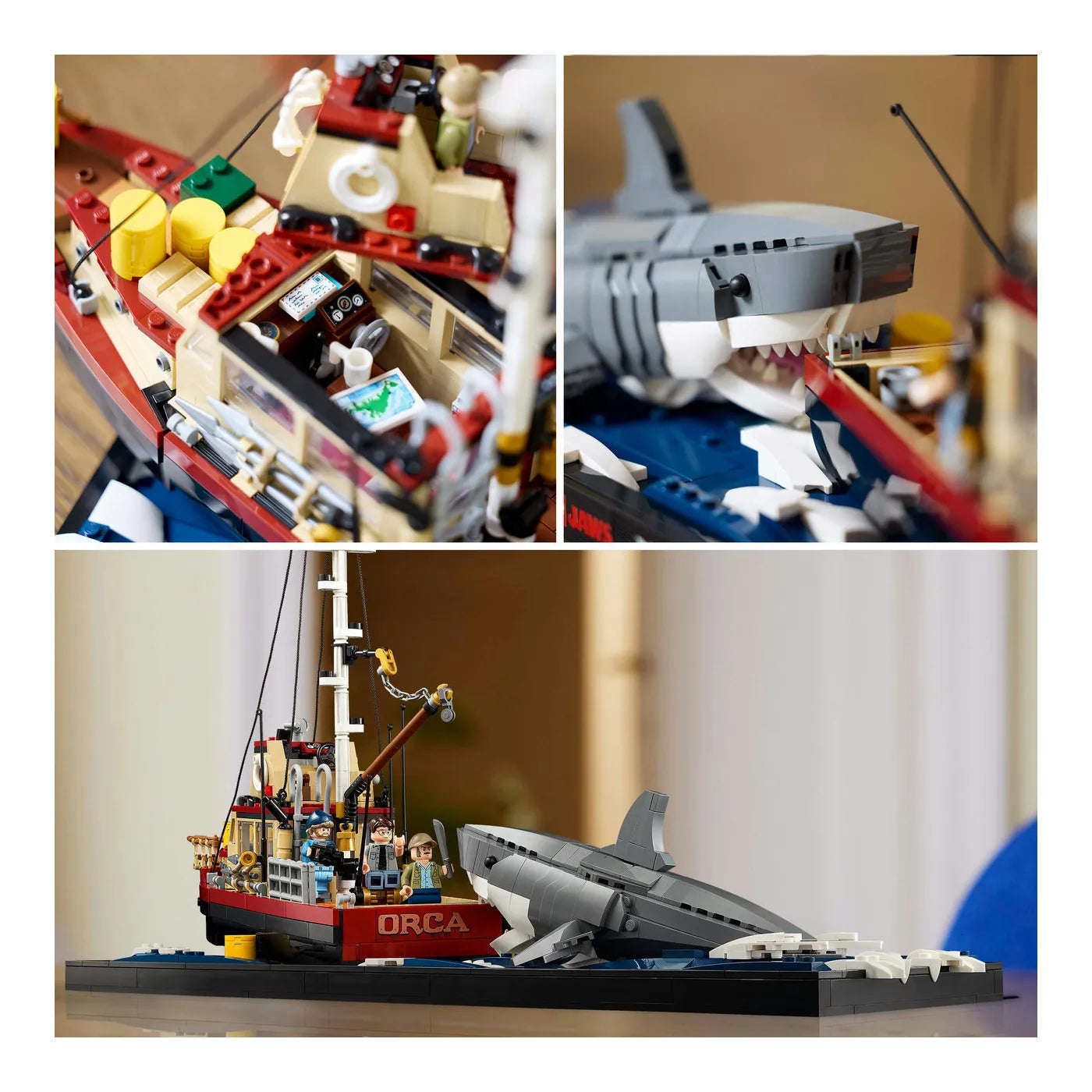 LEGO® Ideas 21350 Der weiße Hai