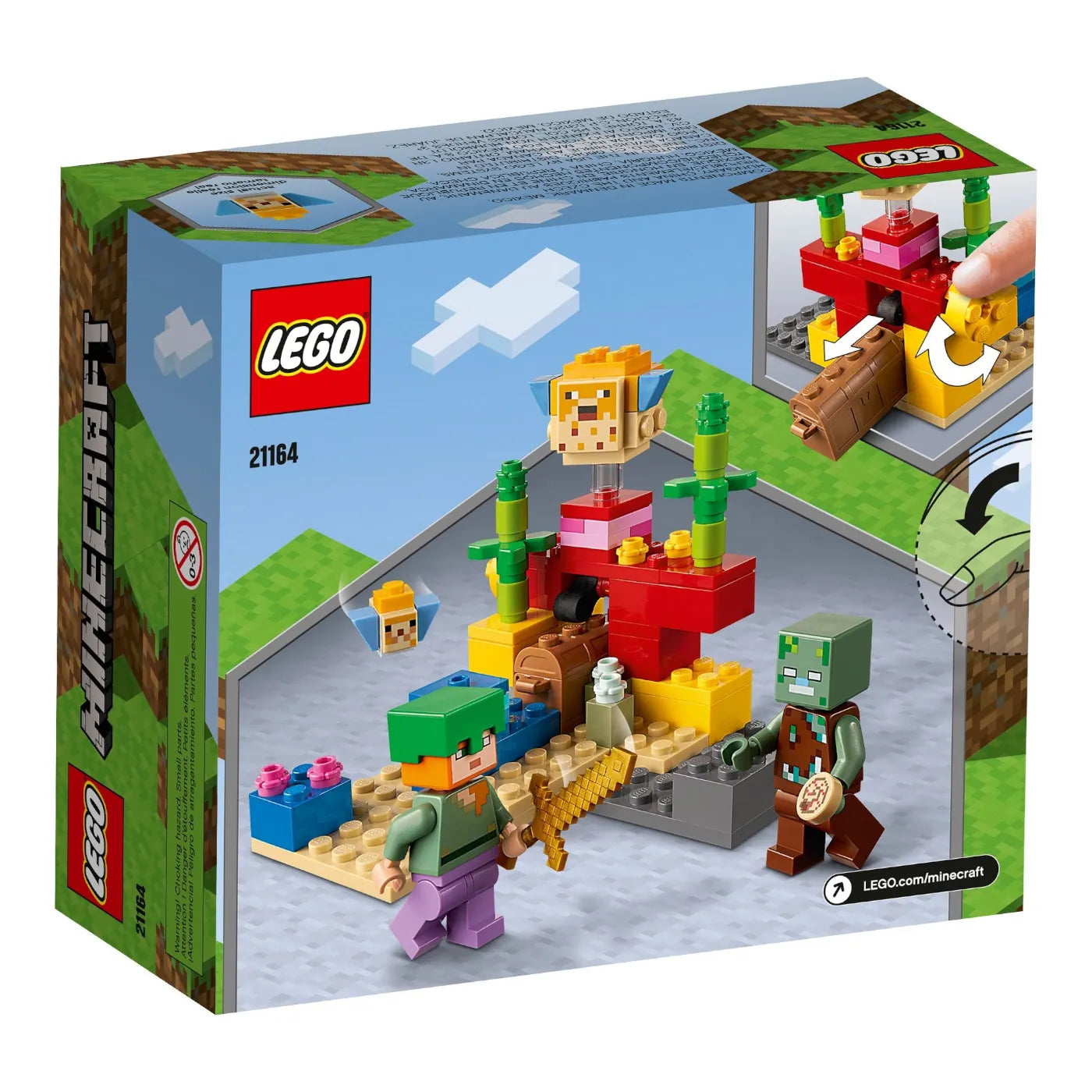 LEGO® Minecraft™ 21164 Das Korallenriff