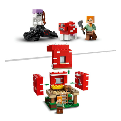 LEGO® Minecraft® 21179 Das Pilzhaus