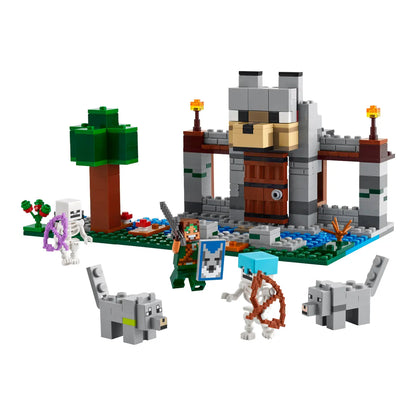 LEGO® Minecraft® 21261 Die Wolfsfestung