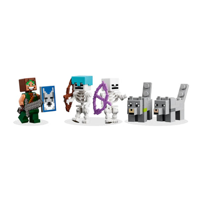 LEGO® Minecraft® 21261 Die Wolfsfestung