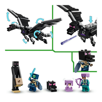 LEGO® Minecraft® 21264 Der Enderdrache und das Endschiff