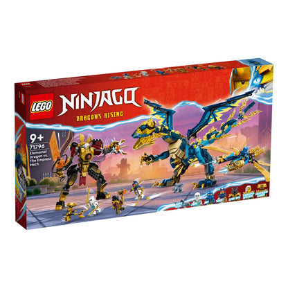 LEGO® NINJAGO® 71796 Kaiserliches Mech-Duell gegen den Elementardrachen