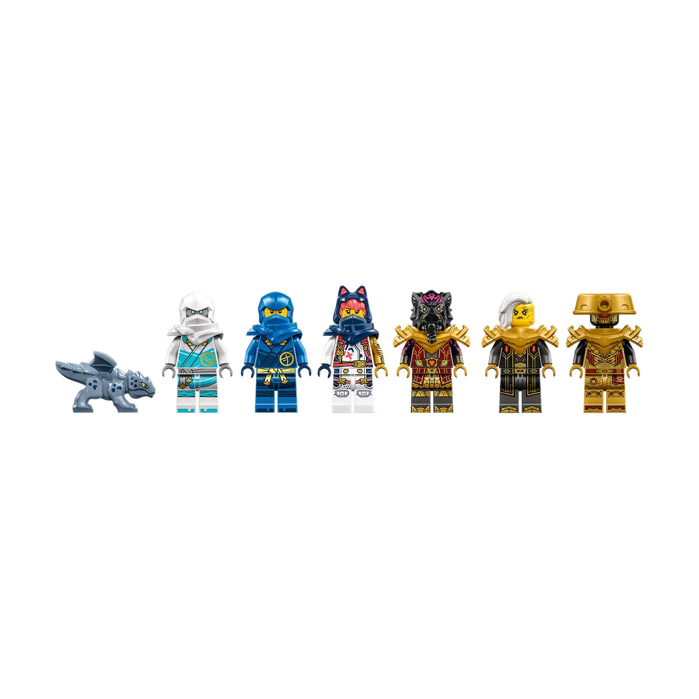 LEGO® NINJAGO® 71796 Kaiserliches Mech-Duell gegen den Elementardrachen