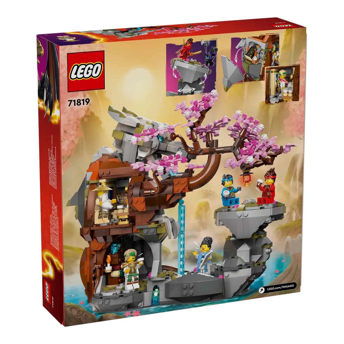 LEGO® NINJAGO® 71819 Drachenstein-Tempel
