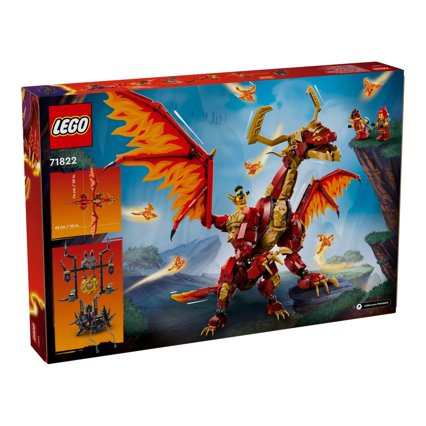 LEGO® NINJAGO® 71822 Quelldrache der Bewegung