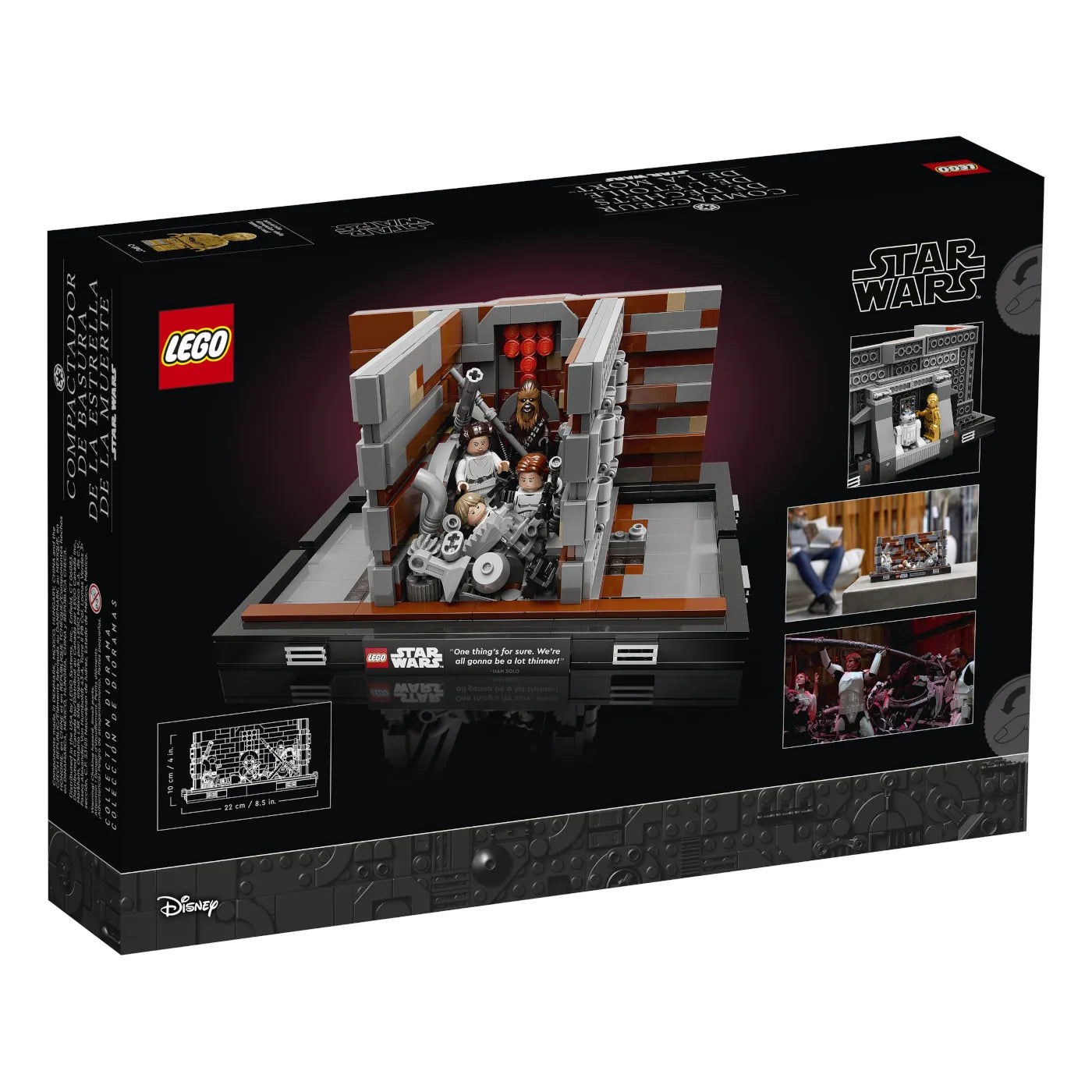 LEGO® Star Wars™ 75339 Müllpresse im Todesstern™ – Diorama
