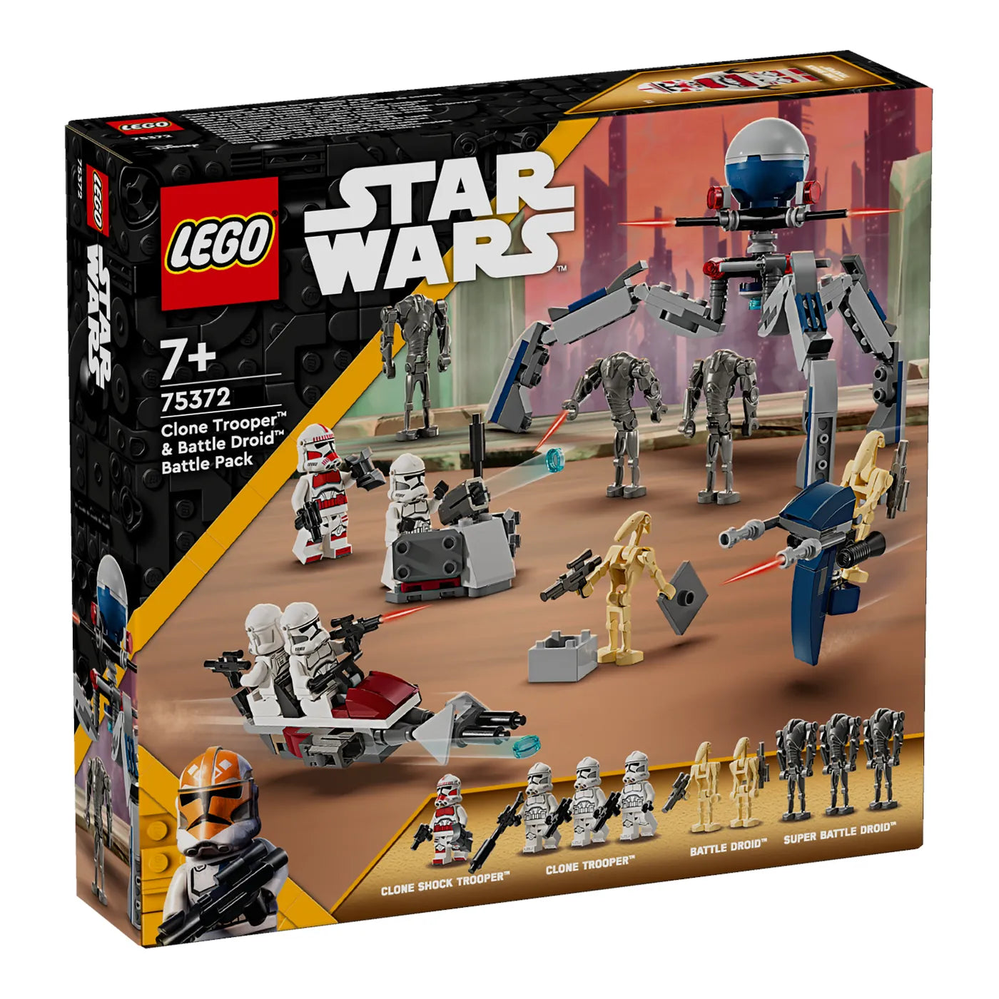 LEGO® Star Wars™ 75372 Clone Trooper™ &amp; Battle Droid™ Battle Pack