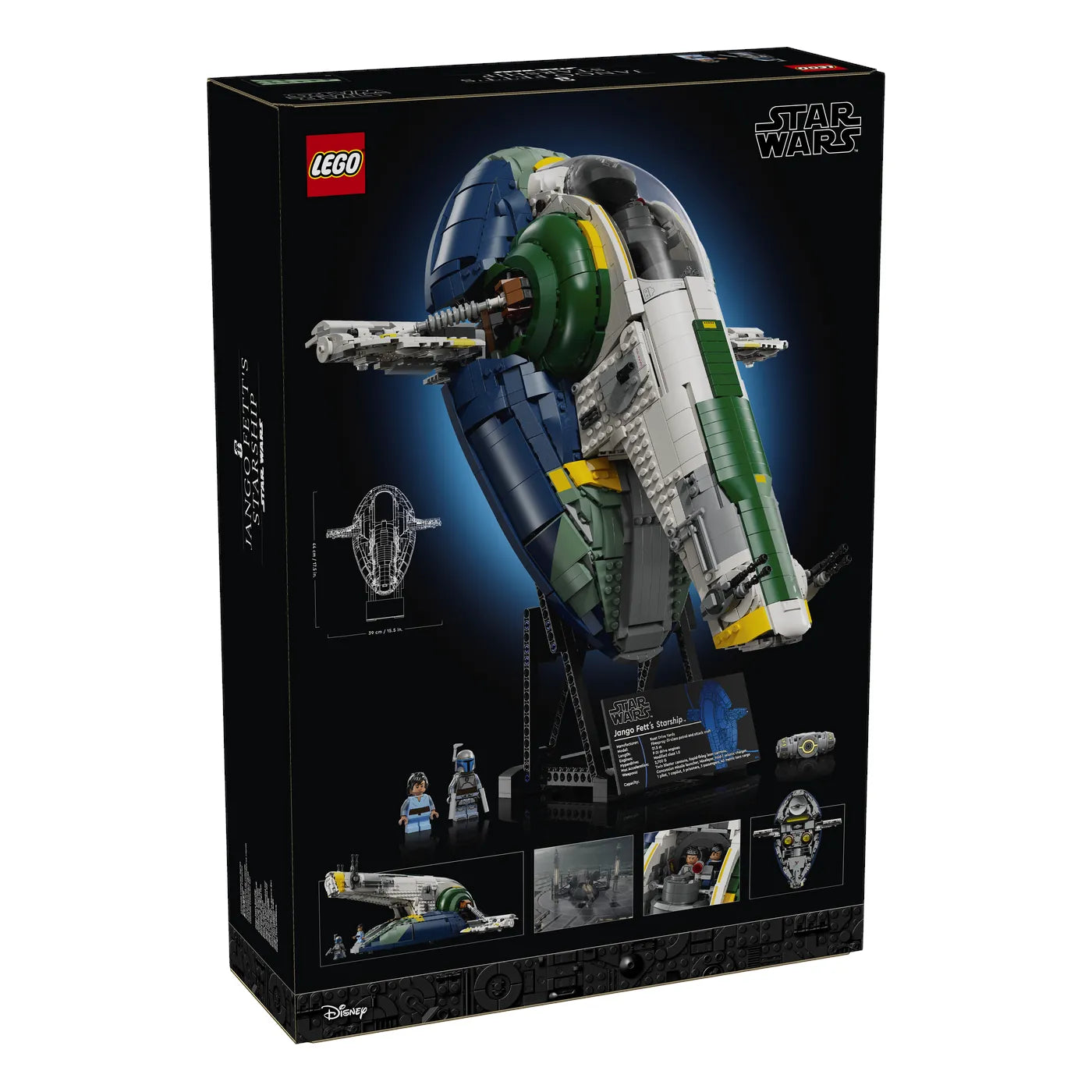 LEGO® Star Wars™ 75409 Jango Fetts Sternenschiff der Firespray-Klasse