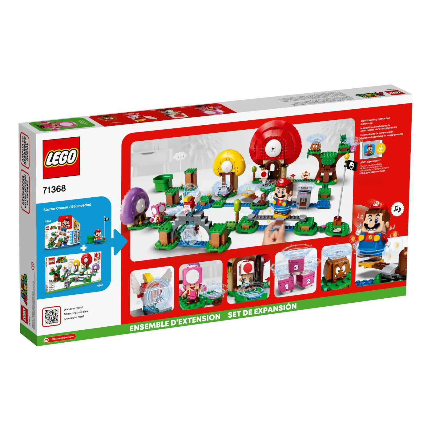 LEGO® Super Mario™ 71368 Toads Schatzsuche