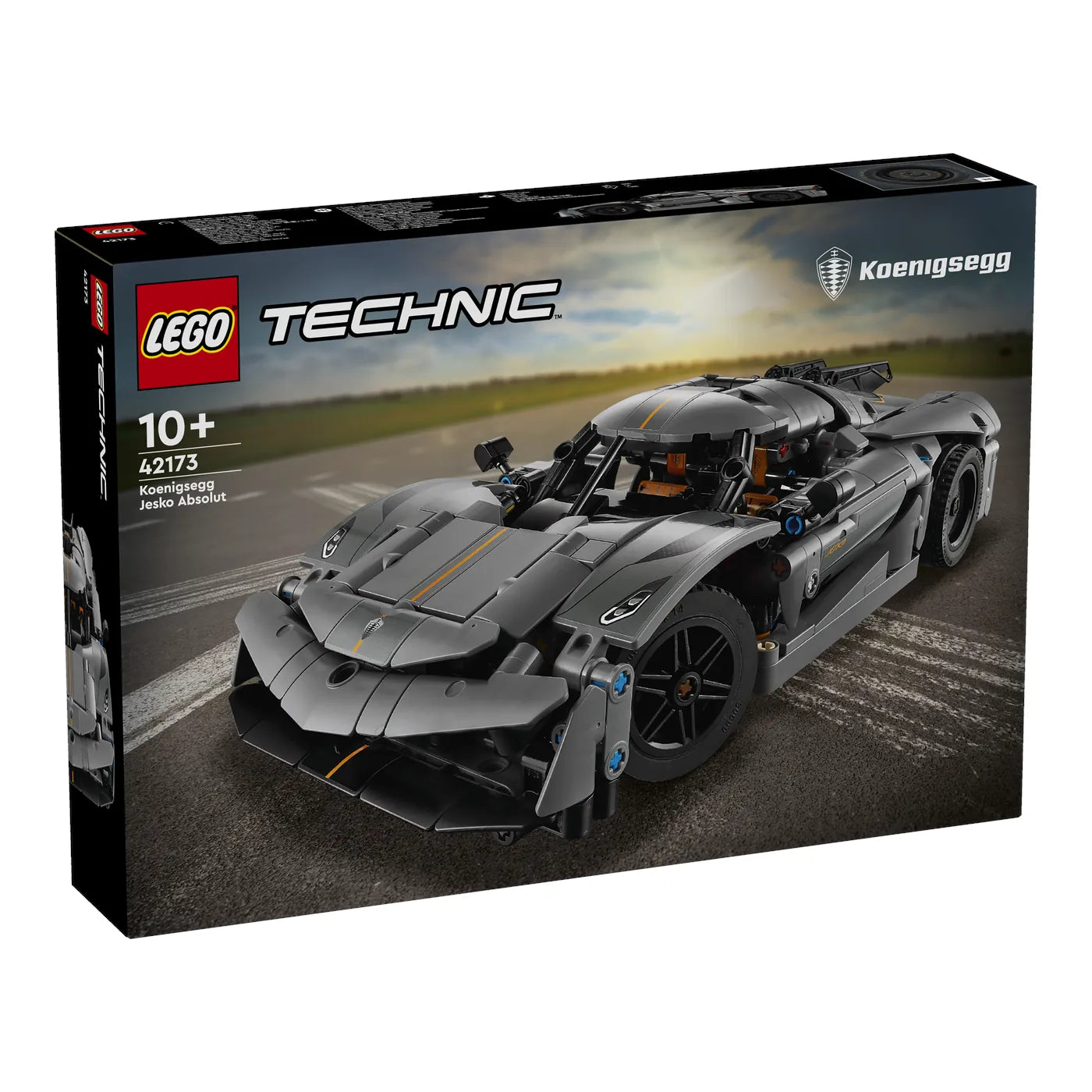 LEGO® Technic 42173 Koenigsegg Jesko Absolut Supersportwagen in Grau