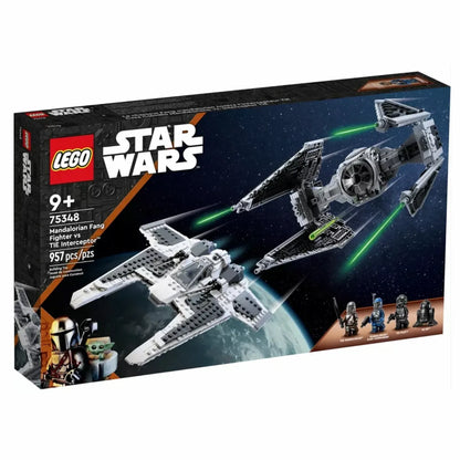 LEGO® Star Wars™ 75348 Mandalorianischer Fang Fighter vs. TIE Interceptor™
